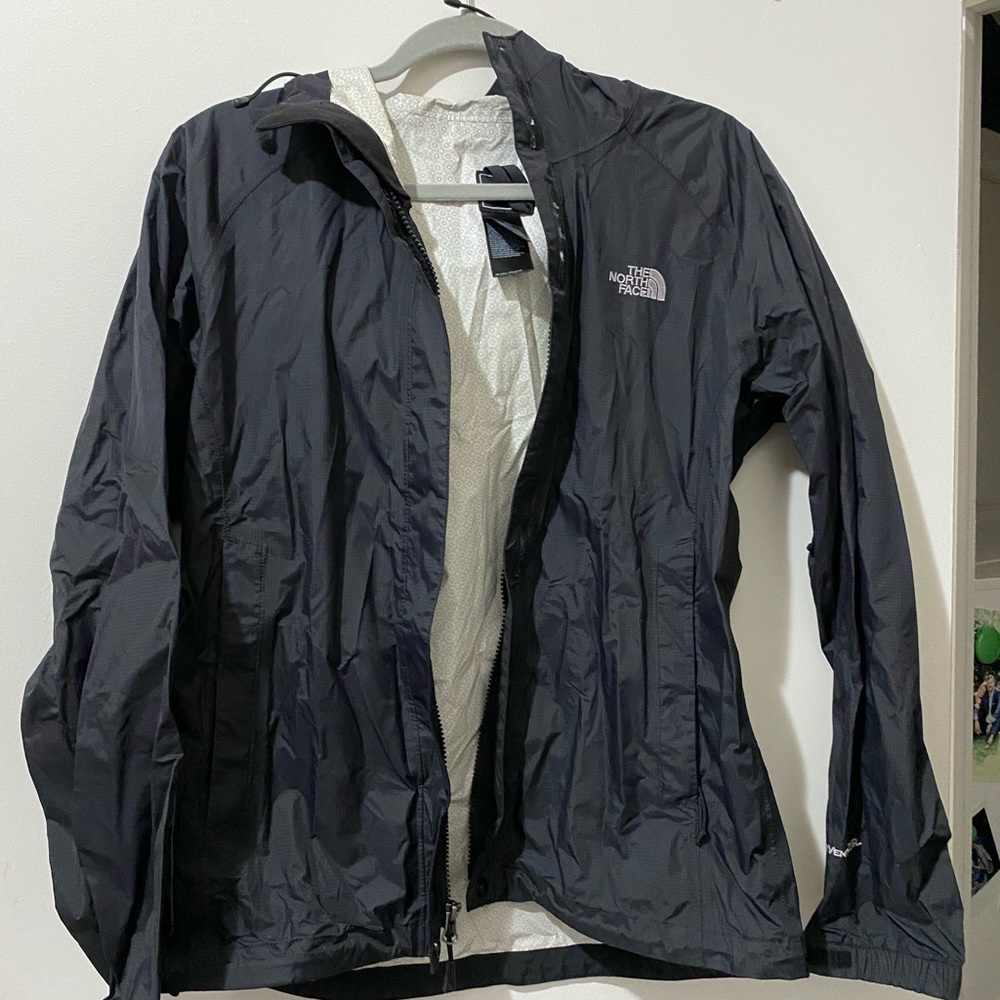 North Face raincoat